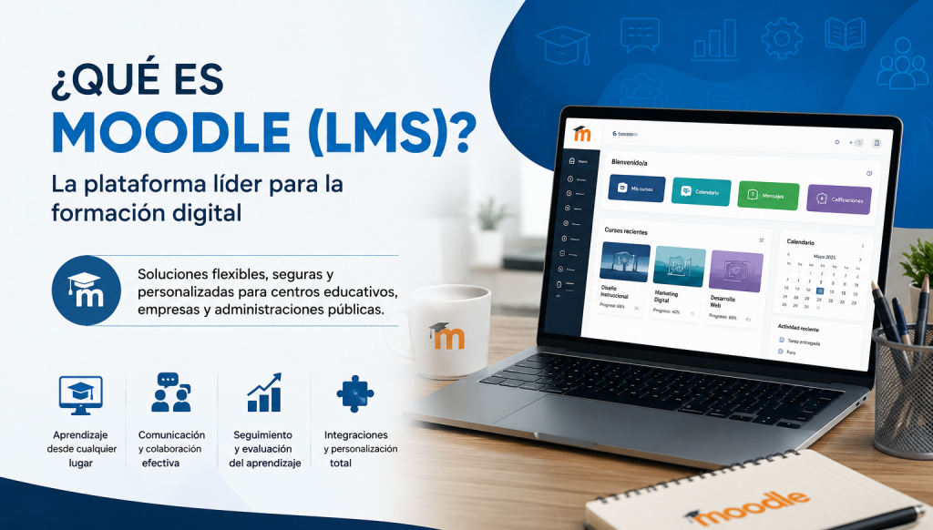 ¿Qué es Moodle (LMS) y por qué es la mejor plataforma para la formación digital?
